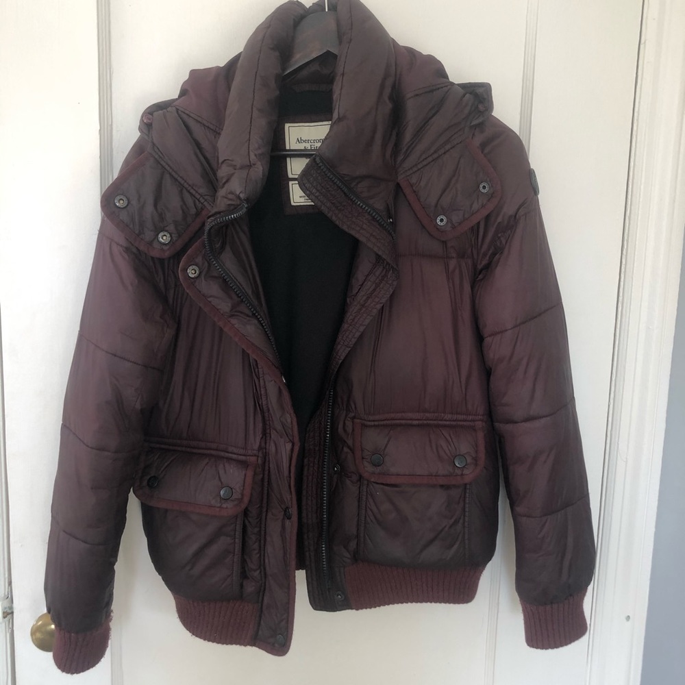 A&F Purple Coat